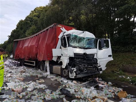 Three-hour delays after M6 lorry crash - with PICTURES | Express & Star