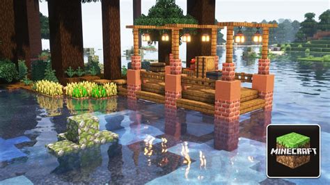 6 Epic Minecraft Dock Design Ideas 🔥 Dock is a great place to moor your ...