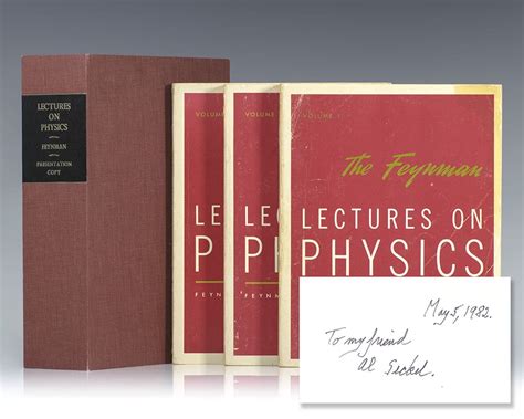 The Feynman Lectures On Physics First edition Signed Rare