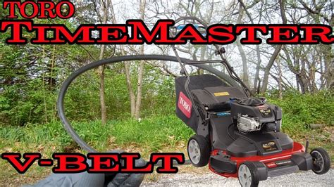 How To Replace Drive Belt On Toro Lawn Mower - Belt Poster