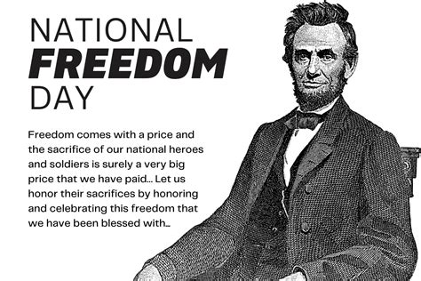 National Freedom Day 2023 In the United States: Quotes, Slogans ...