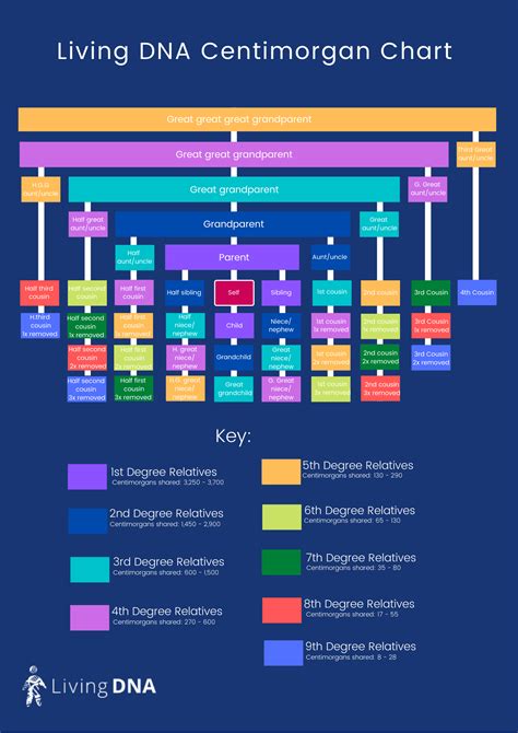 Centimorgan Chart: Understanding DNA Relationships | Living DNA