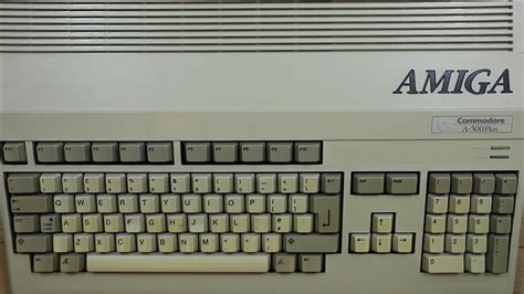 Amiga 500 Keyboard - Part 2 - Reassembly - YouTube