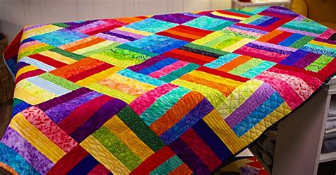 Jelly Roll Quilt 2 - The Funky Stitch