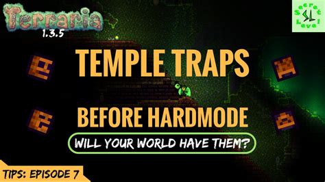 Terraria 1.3.5 TIPS | Easy Early Temple Traps | Will Your World Have ...