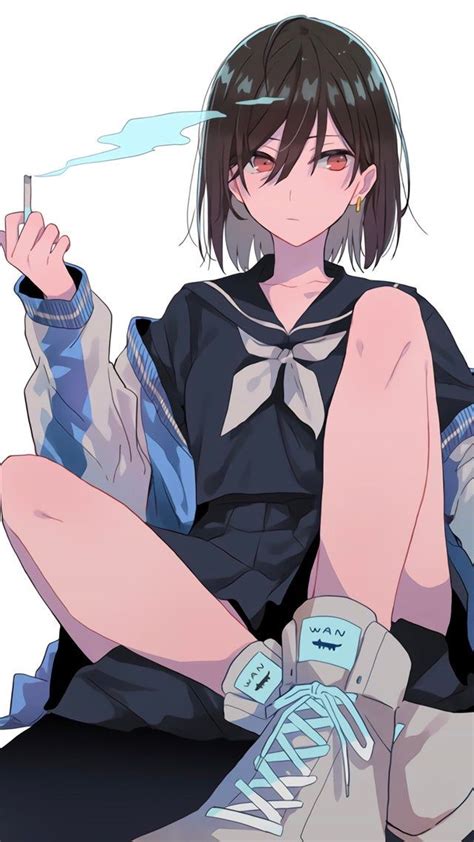 Tomboy Casual💕[Original] (2250x4000) - Animewallpaper | Muchacha de ...