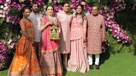 Ambani wedding: Akash-Shloka wedding celebrations begin; Ambani family ...