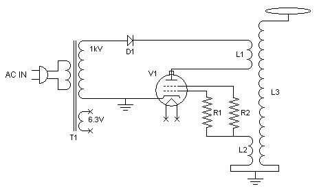 Small Vacuum Tube Tesla Coil 2