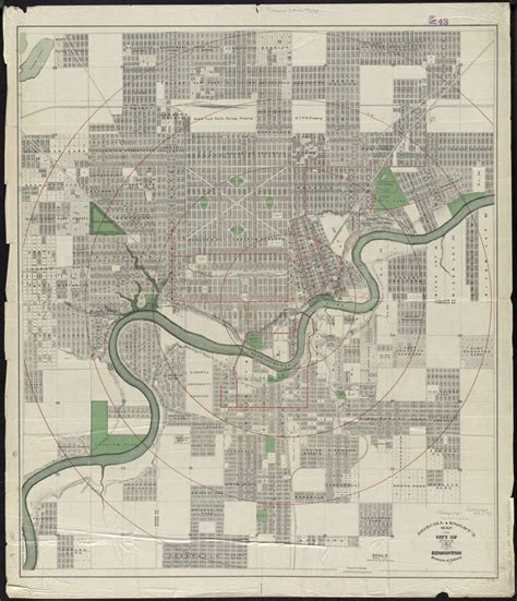 Driscoll & Knight's map of the City of Edmonton, Province of Alberta ...