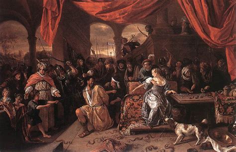 Samson and Delilah - Jan Steen - WikiArt.org - encyclopedia of visual arts