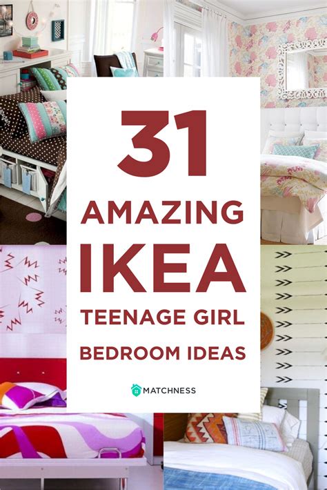 31 Amazing IKEA Teenage Girl Bedroom Ideas ~ Matchness.com Cool Girl ...