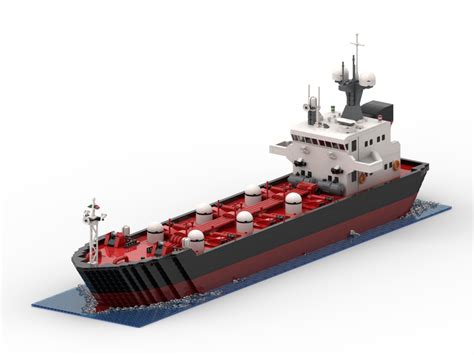 LEGO MOC Oil Tanker by Kilo-Whiskey | Rebrickable - Build with LEGO