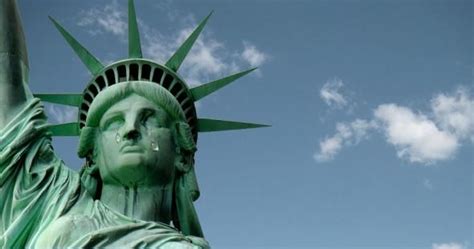 Thumbnail | Statue of liberty crying, Statue of liberty, Statue