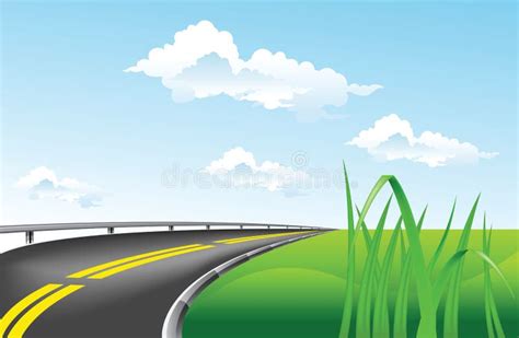 Highway background stock illustration. Illustration of road - 31670458