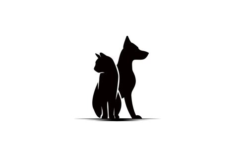 Dog And Cat Silhouette