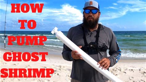 HOW to PUMP GHOST SHRIMP {BEST SURF FISHING BAIT} - YouTube