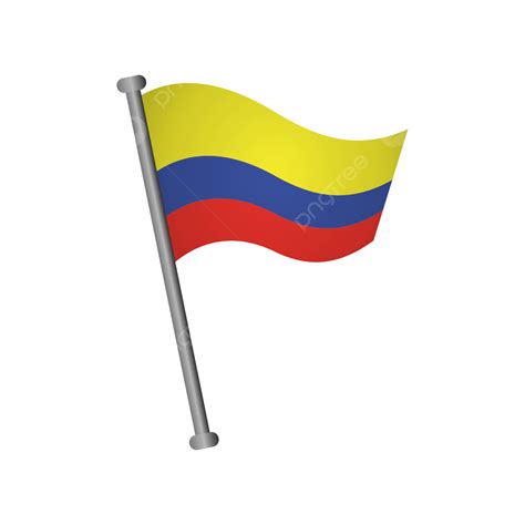 Colombia Flag, Colombia, Flag, Colombia Day PNG and Vector with ...