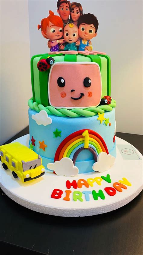 Cocomelon Birthday Cake Ideas For Boy ~ Cocomelon Birthday Cake Design ...