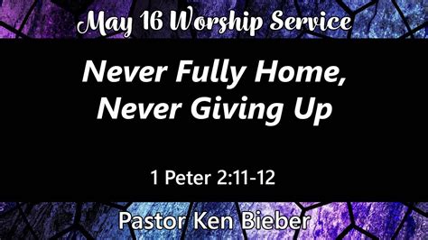 May 16, 2021 Sunday Worship Service - River Terrace Church (East ...