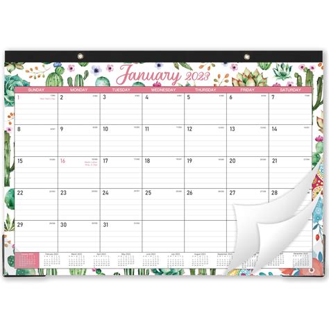 Buy 2022-2023 Desk - Desk 2022-2023 Cover 18 Months Large Monthly ...