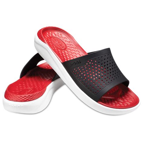 Sale > croc slides red > in stock