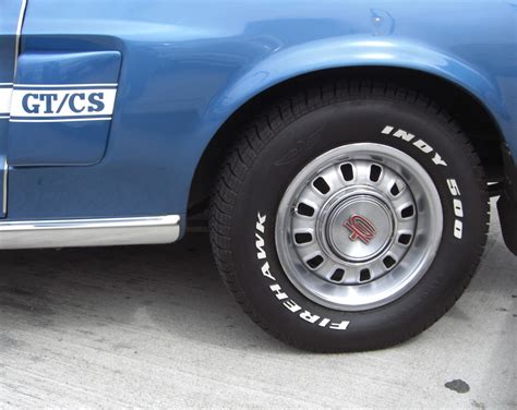 Acapulco Blue 1968 Ford Mustang GT California Special Hardtop