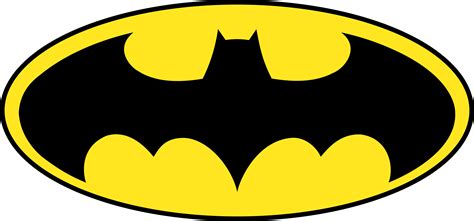 Batman logo PNG transparent image download, size: 3624x1692px