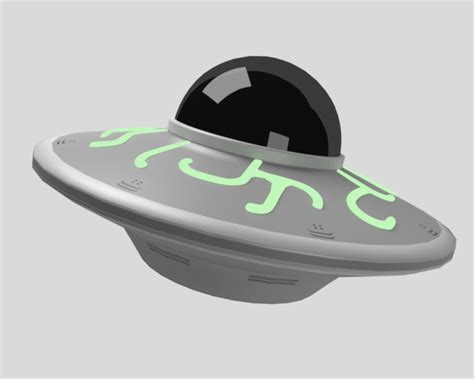 3D Model Alien Spaceship - TurboSquid 1371316