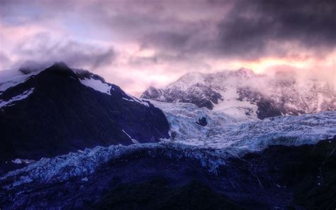 glaciers, Clouds, Landscape, Ice Wallpapers HD / Desktop and Mobile ...