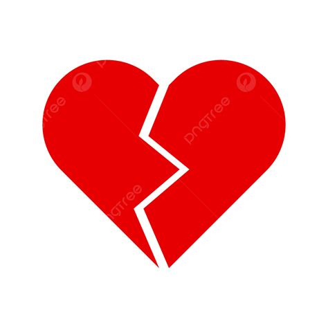 Broken Heart Art Free Vector, Broken Heart, Broken Heart Art, Heart PNG ...