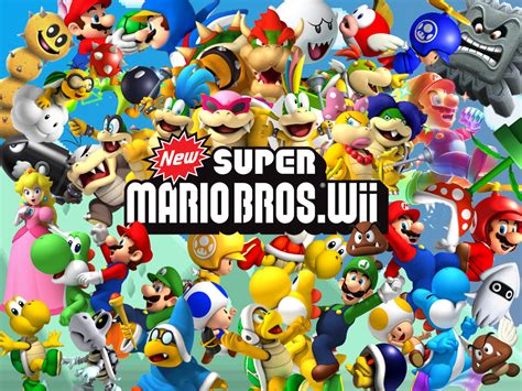 Imagen - New Super Mario Bros Wii by Speedy 99.png | Super Mario Wiki ...