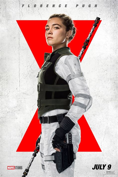 Florence Pugh Black Widow Poster - Diysish