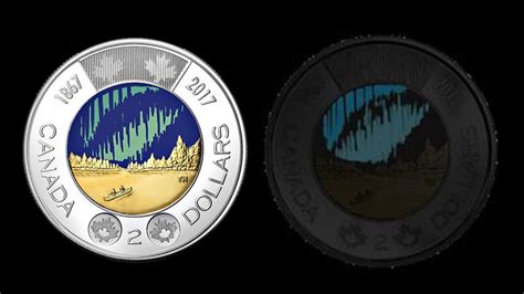 Canada "toonie" coin glows in the dark | Glow in the dark, Canada, The ...