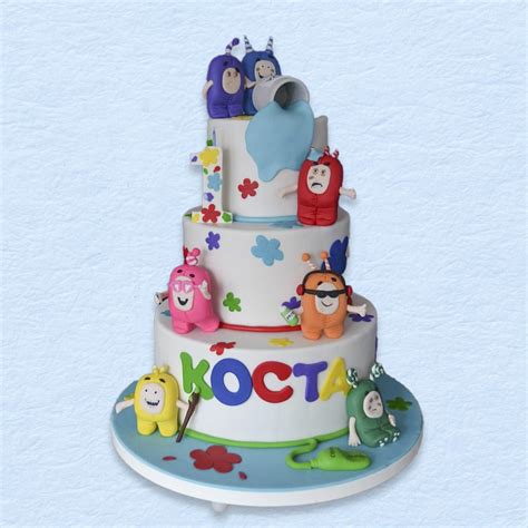 Oddbods Cake | French Bakery Dubai