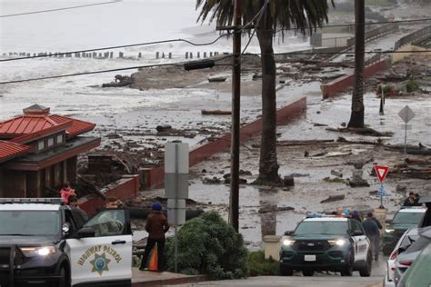 Areas of Santa Cruz County coastline experiencing flooding, evacuation ...