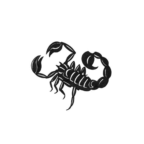 Blackwork Scorpion Tattoo | Scorpion tattoo, Scorpio tattoo, Black tattoos