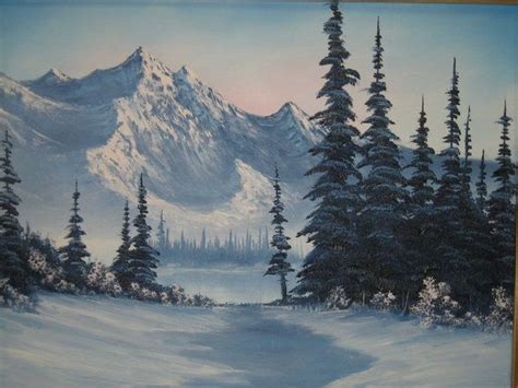 snowy mountain painting | Snowy Mountains by Leoneer on deviantART ...