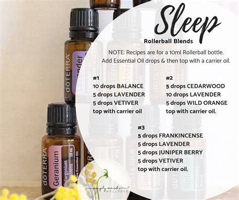 10 Essential Oils for SLEEP | Simply Mardi