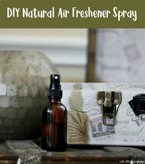 DIY Natural Air Freshener Spray - Life With Lovebugs