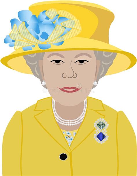 Queen Elizabeth Cartoon Stock Illustrations – 176 Queen Elizabeth ...