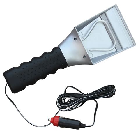 MAYITR 12V Car Electric Heated Ice Scraper Snow Scraper Melter Shovel ...