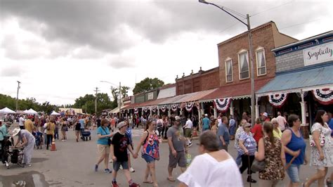 Small towns in America celebrate the return of the community festivals