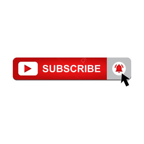 Subscribe Button With Bell Icon Hd Vector Subscribe Button – NBKomputer