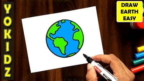 Simple Easy Drawing Of Globe You can edit any of drawings via our ...