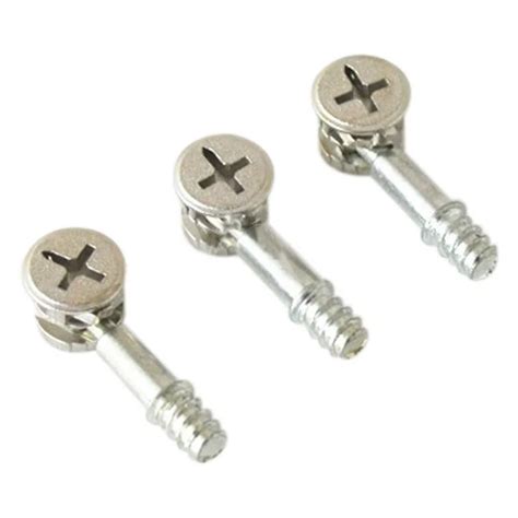 EWS 10pcs Furniture Screws Fiting Cap Nuts Connecting Bolts Cabinet ...