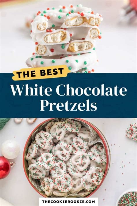 White Chocolate Pretzels Recipe - The Cookie Rookie®