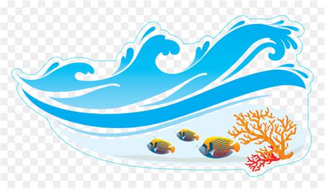 Transparent Wave Emoji Png - Beach Waves Png Clipart, Png Download - vhv