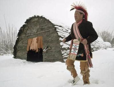 This is a building called a longhouse. It gets it's name from its length.