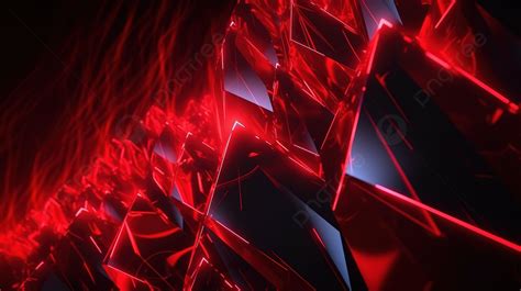 Wallpapers Of A Red Background With Some Lights On It, 3d Render Of ...