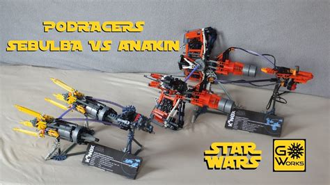 K'NEX Podracers - Anakin vs. Sebulba - YouTube